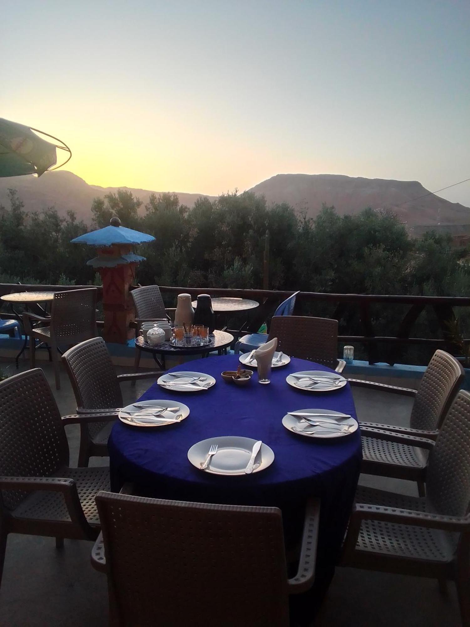 Hotel Restaurant Ait Saderat Boumalne Eksteriør bilde